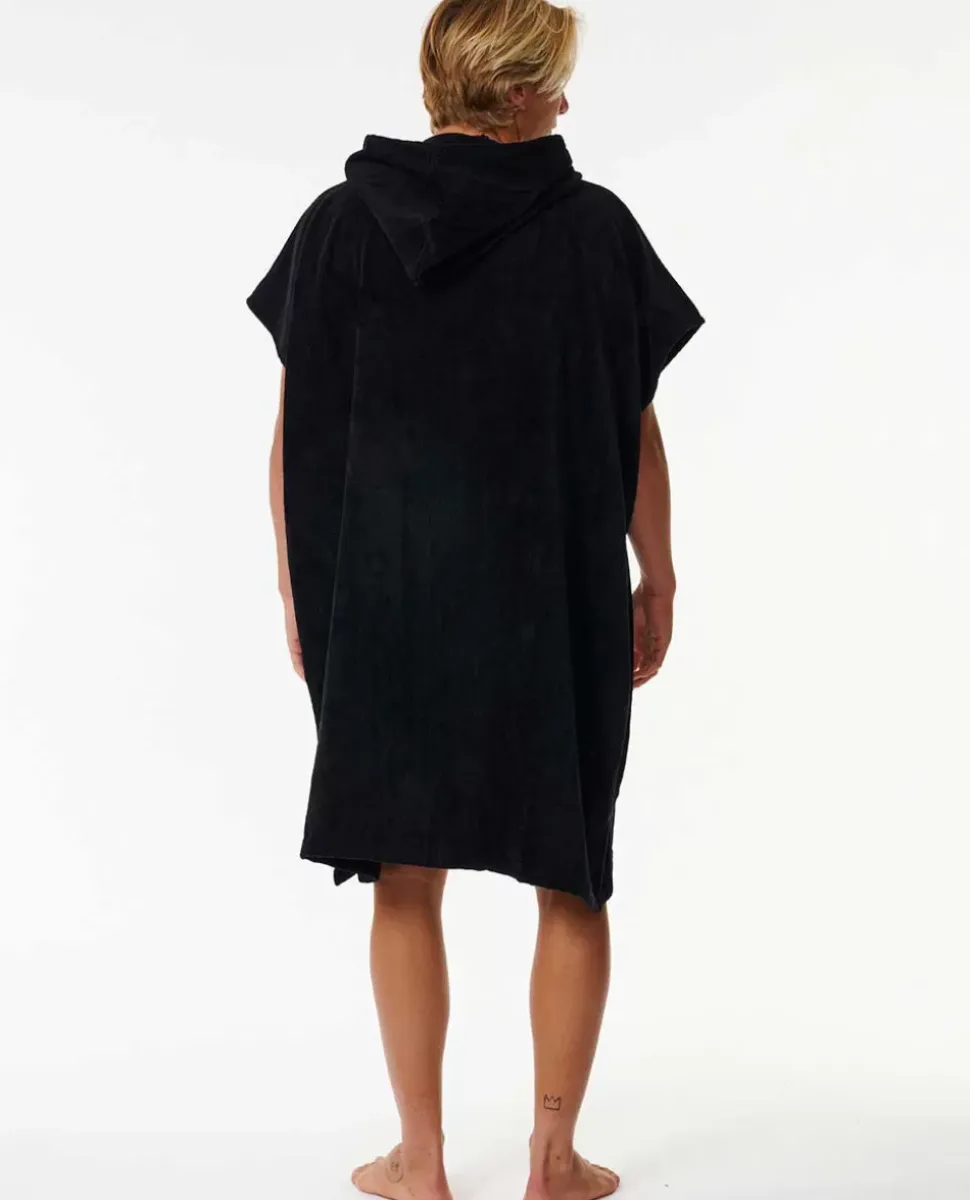 Poncho Com Capuz E Logótipo