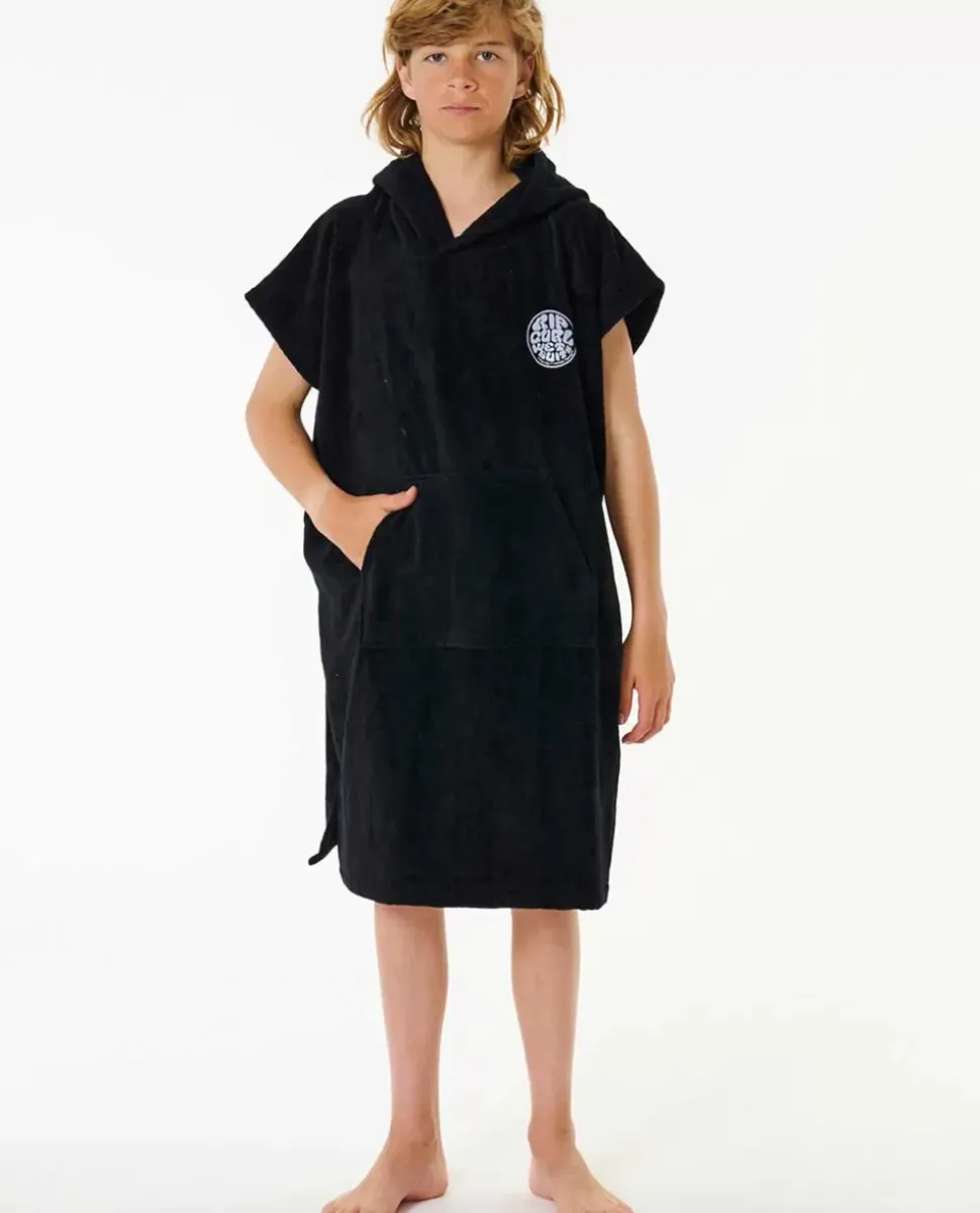 Poncho Com Capuz E Logótipo Para Rapaz