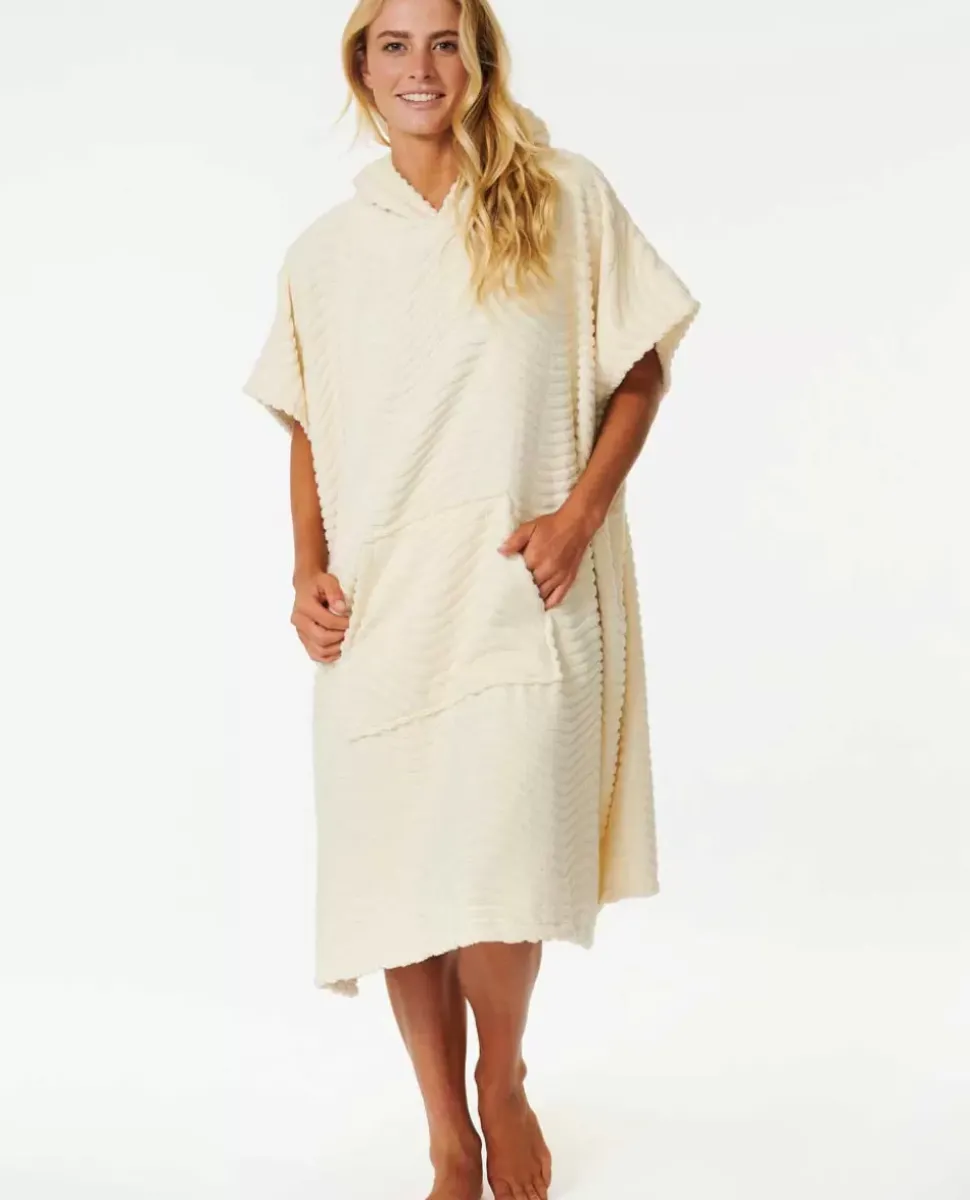 Poncho Com Capuz Swirl Terry