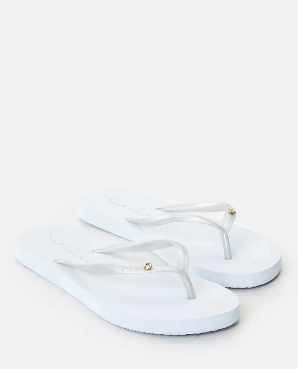 Script Wave Bloom Open Toe