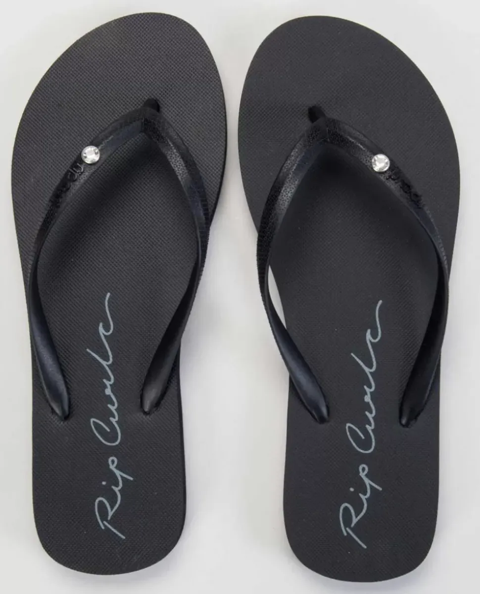 Script Wave Bloom Open Toe