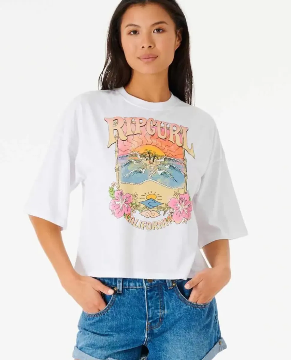 T-shirt Barrelled Heritage Crop