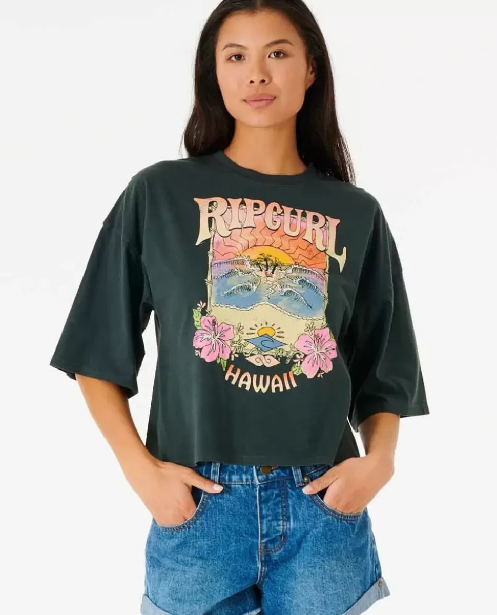T-shirt Barrelled Heritage Crop