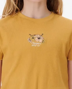 T-shirt Cosmic Paradise Crop Para Menina