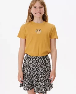 T-shirt Cosmic Paradise Crop Para Menina