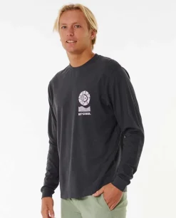 T-shirt De Manga Comprida Salt Water Culture Lines