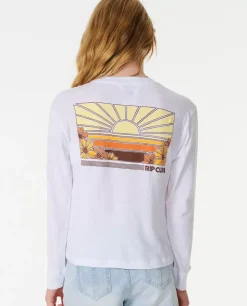 T-shirt De Manga Comprida Sunrise Session Para Rapariga