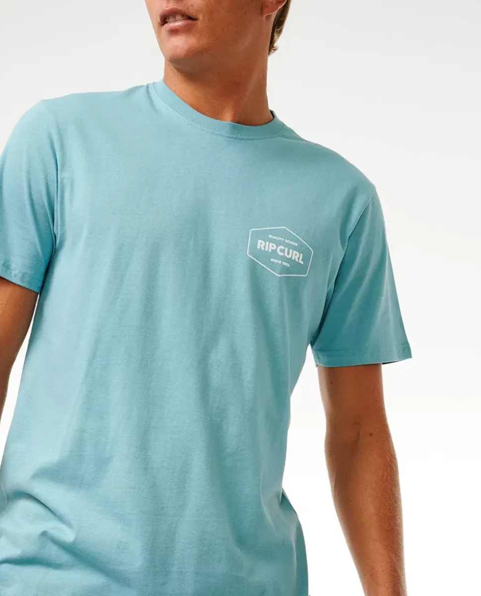 T-shirt De Manga Curta Com Agrafador