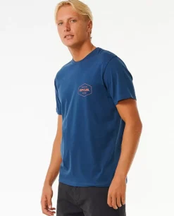 T-shirt De Manga Curta Com Agrafador