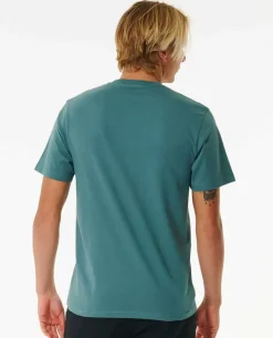 T-shirt De Manga Curta Com Bolso Simples