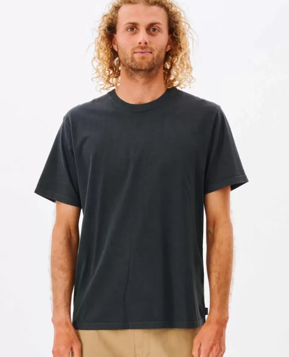 T-shirt De Manga Curta Com Lavagem Simples