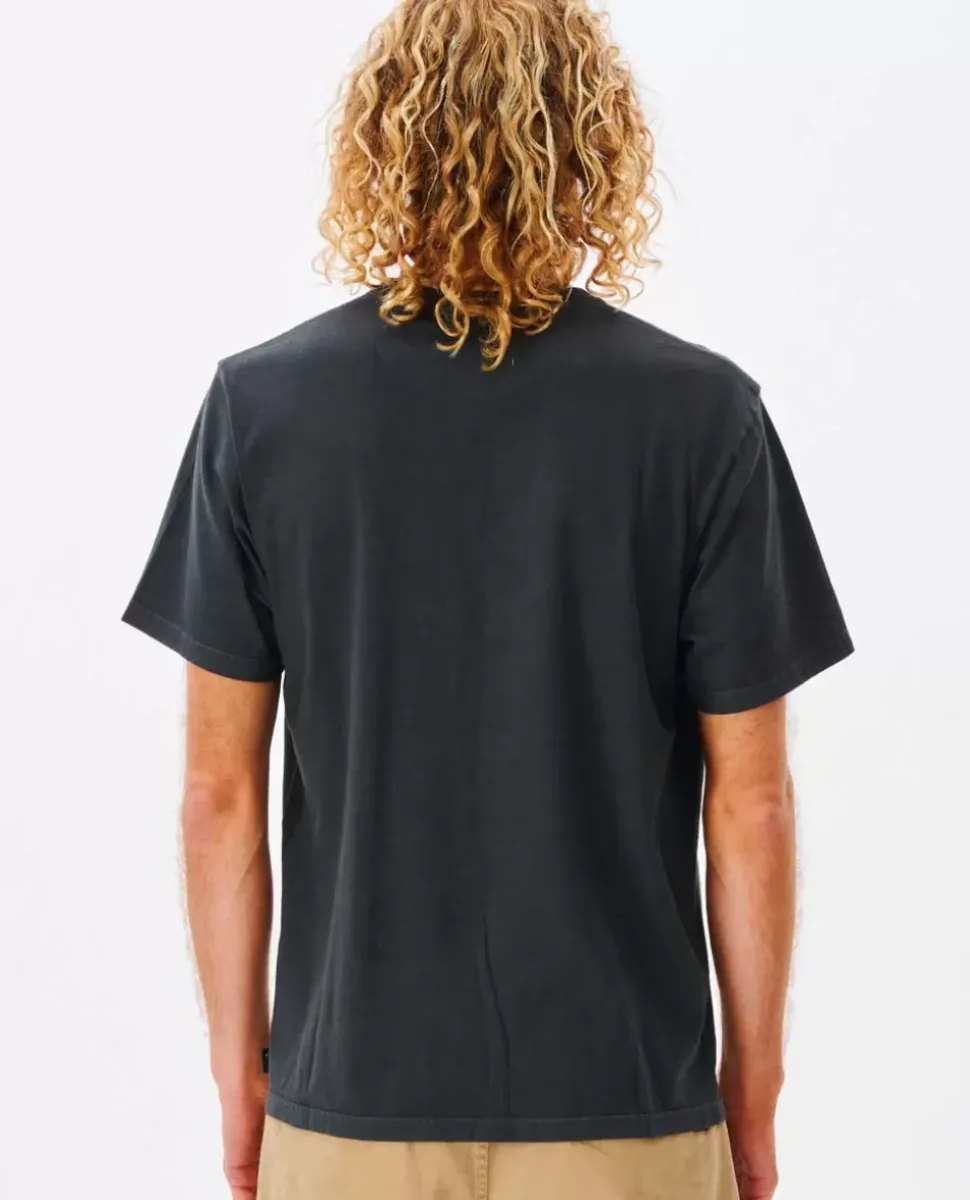 T-shirt De Manga Curta Com Lavagem Simples