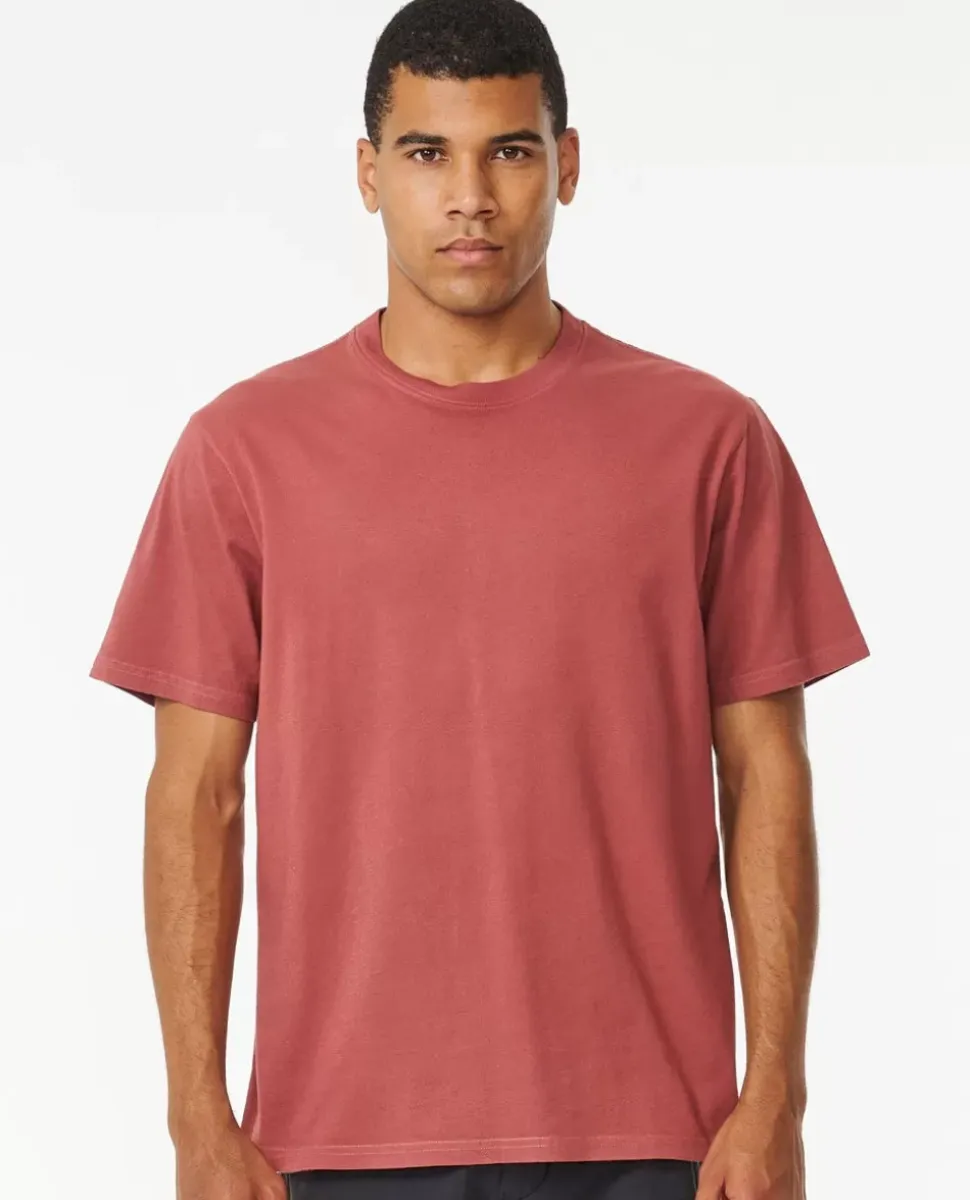 T-shirt De Manga Curta Com Lavagem Simples