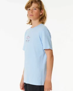 T-shirt De Manga Curta Com Logótipo Pure Surf Para Rapaz