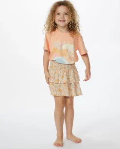 T-shirt De Manga Curta Crystal Cove Menina