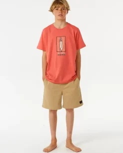 T-shirt De Manga Curta Lost Islands Para Criança