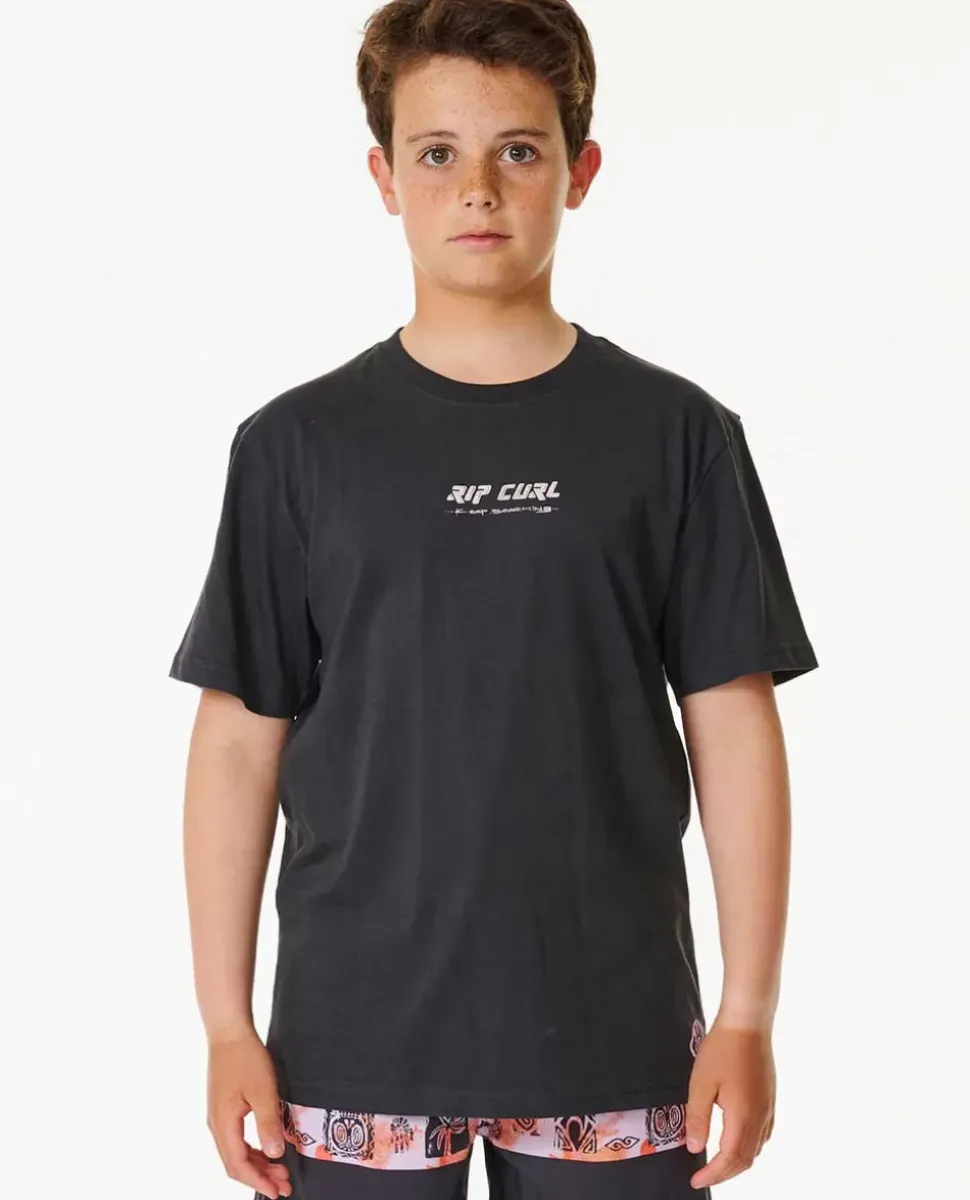 T-shirt De Manga Curta Pure Surf Art Para Rapaz