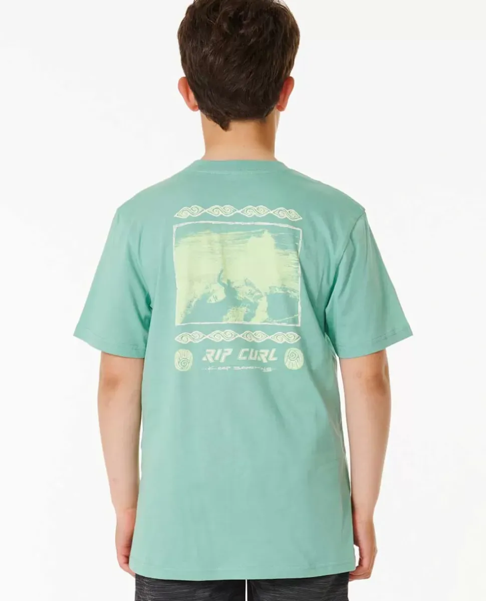 T-shirt De Manga Curta Pure Surf Art Para Rapaz