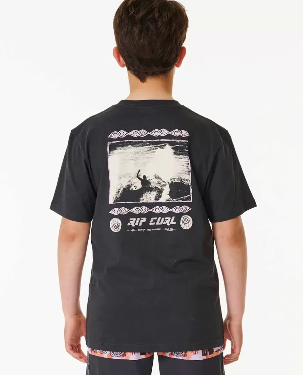 T-shirt De Manga Curta Pure Surf Art Para Rapaz