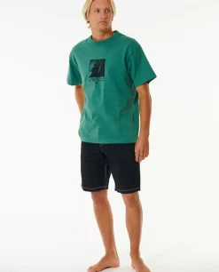 T-shirt De Manga Curta Quality Surf Products Slash