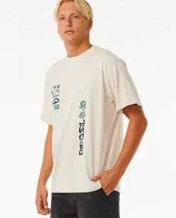 T-shirt De Manga Curta "Salt Water Culture Power Plants