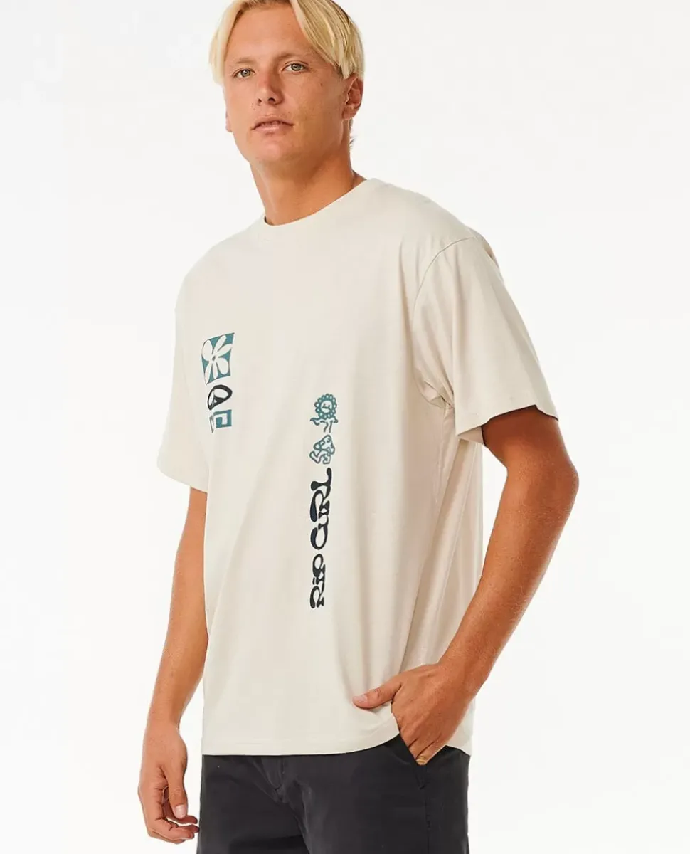T-shirt De Manga Curta "Salt Water Culture Power Plants