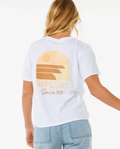 T-shirt De Manga Curta Relaxada Line Up