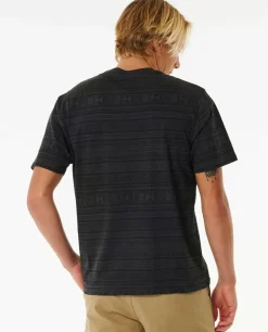 T-shirt De Manga Curta Salt Water Culture Land Lines