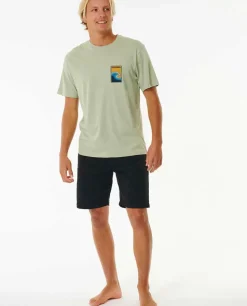 T-shirt De Manga Curta Salt Water Culture Blazing Tubes