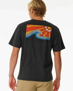 T-shirt De Manga Curta Salt Water Culture Blazing Tubes