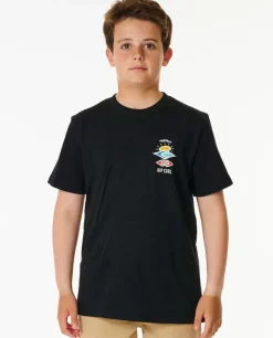 T-shirt De Manga Curta Search Icon Para Rapaz
