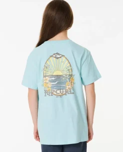 T-shirt De Manga Curta Shore Break Para Rapariga