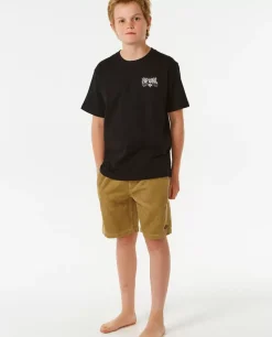 T-shirt De Manga Curta Skull Slob Boy
