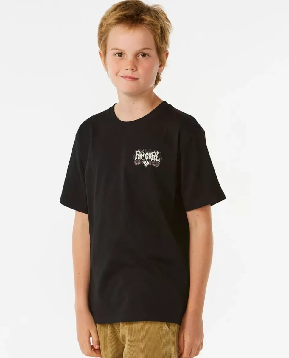 T-shirt De Manga Curta Skull Slob Boy