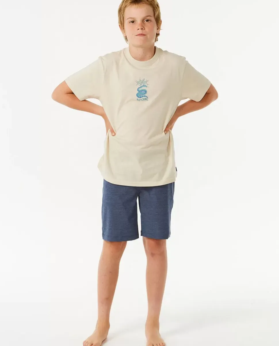 T-shirt De Manga Curta Snake Das Ilhas Perdidas Rapaz