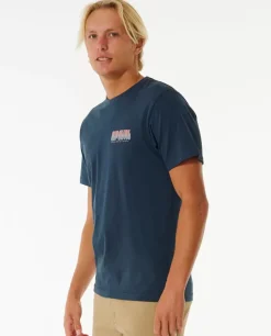 T-shirt De Manga Curta Surf Revival Repeater