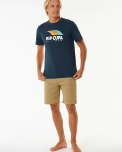 T-shirt De Manga Curta Surf Revival Cruise