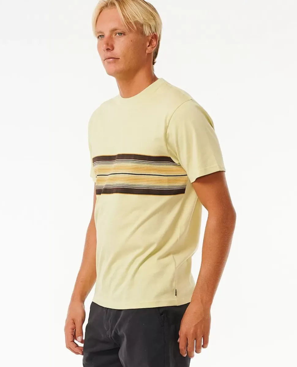 T-shirt De Manga Curta Surf Revival Stripe