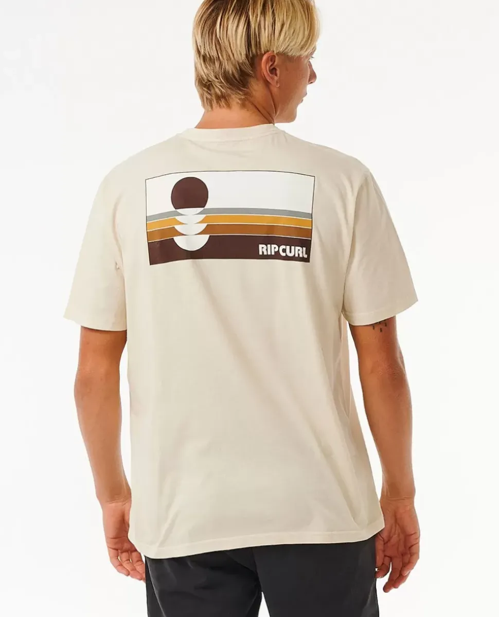 T-shirt De Manga Curta Surf Revivial Peaking