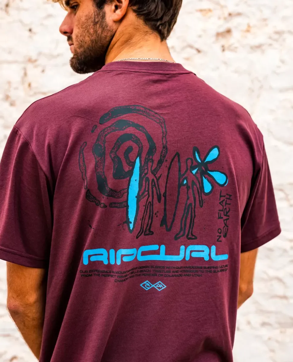 T-shirt De Manga Curta Vaporcool Journeys Trip