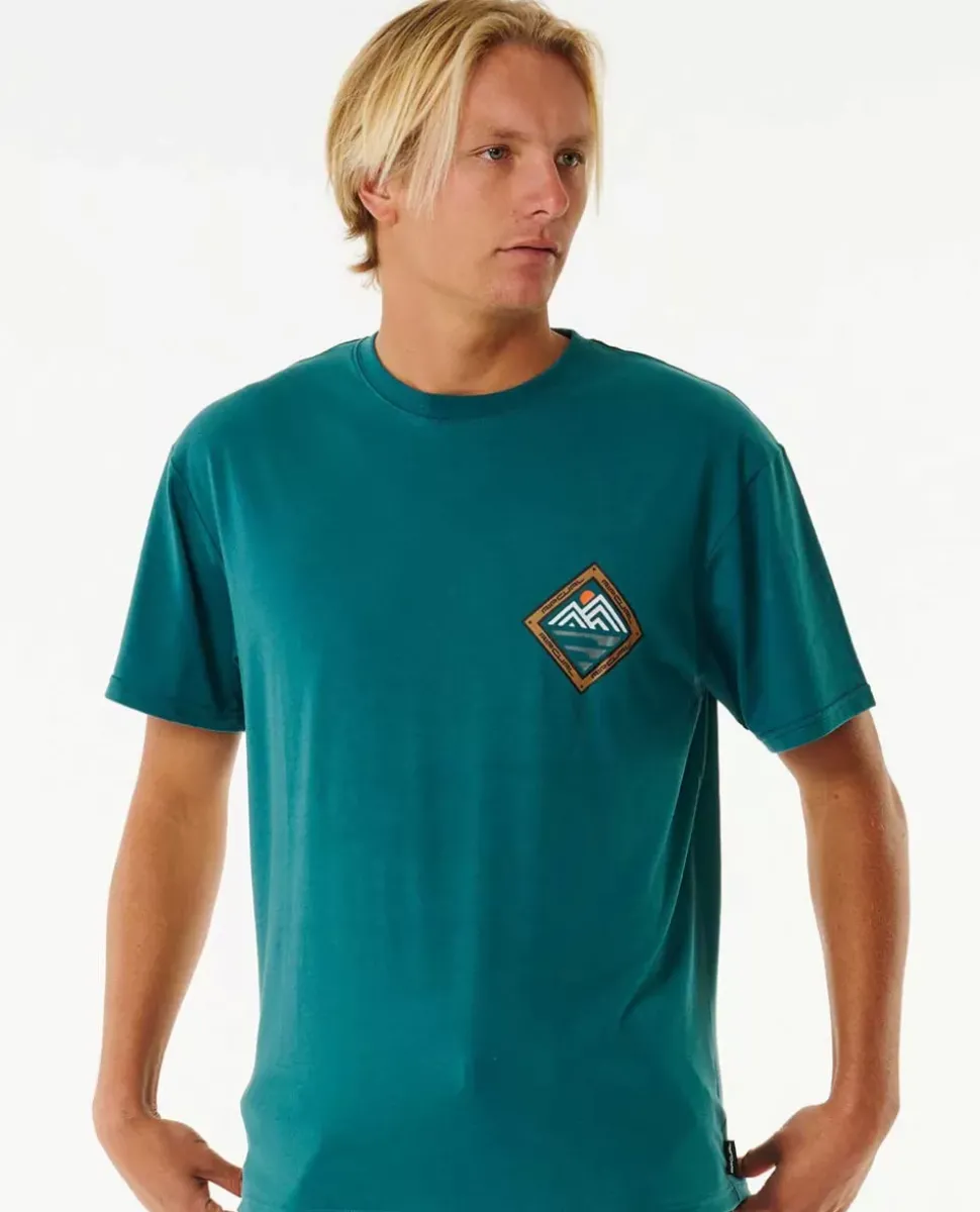 T-shirt De Manga Curta Vaporcool Journeys Peak