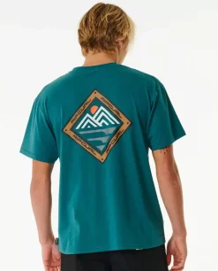 T-shirt De Manga Curta Vaporcool Journeys Peak