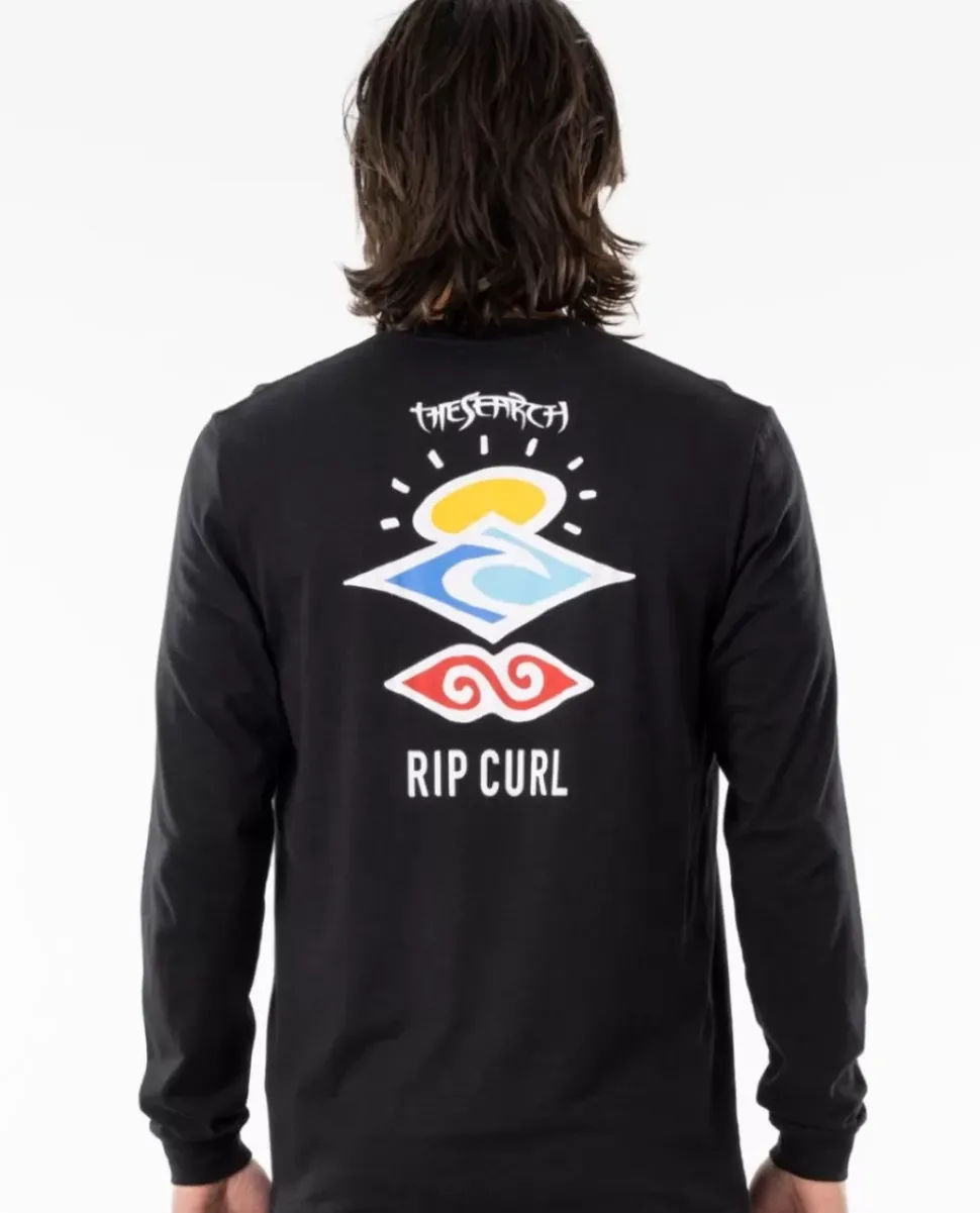 T-shirt De Mangas Compridas Search Essential