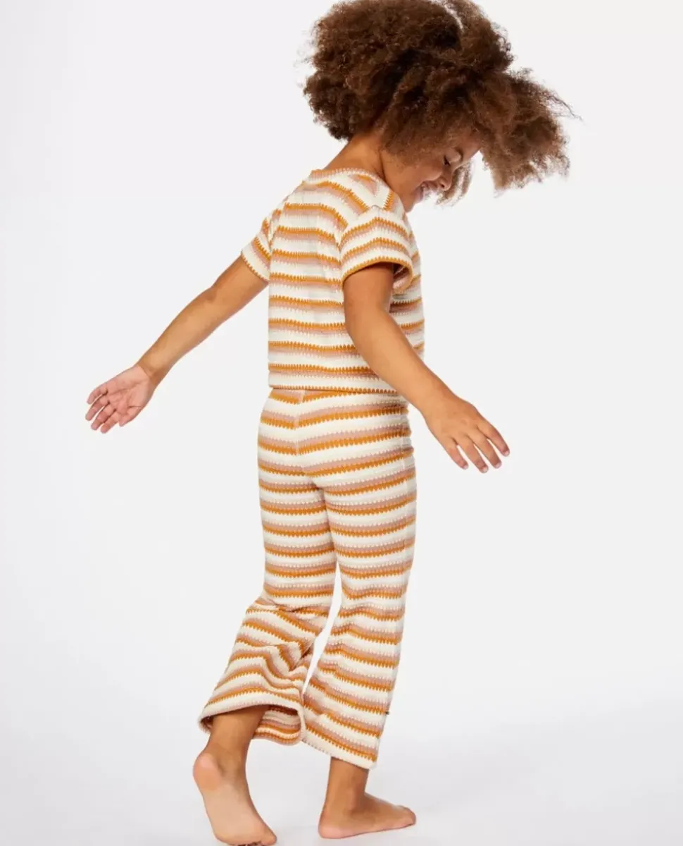 T-shirt Mini Bobbi Stripe Para Rapariga