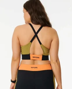 T-shirt Run Swin Surf Valley Block Crop