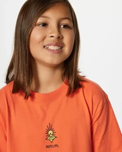 T-shirt Surfboard Shred De Manga Curta Para Rapaz