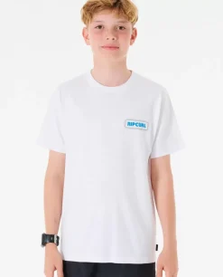 T-shirt Surf Revivial Sunset Para Rapaz