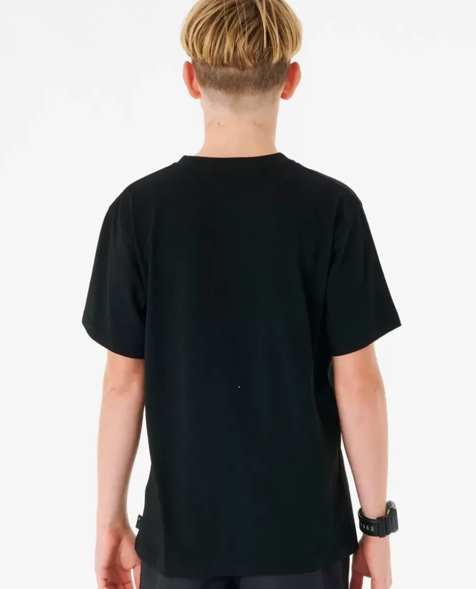 T-shirt Tube Heads Vert Para Rapaz