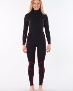 Womens Dawn Patrol 5/3mm Chest Zip Wetsuit Steamer